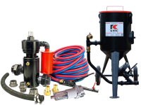 Пескоструйный аппарат PST-25 с фильтром, КПДУ twin 20 п.м.