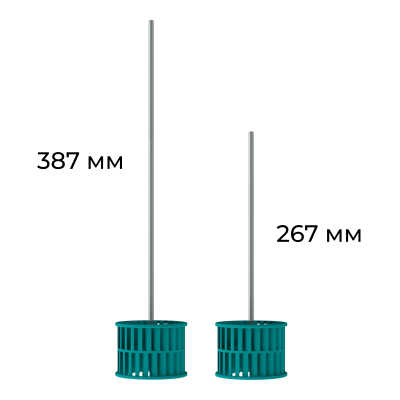 Насадка для перемешивания краски LOSSEW Q4 Color 79 L